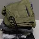 Chuarry 5 Pack Boys Sweatpants Youth Jogger Kids Lightweight Fleece Active Athletic Pants with Zipper Pocket Drawstring (Medium)