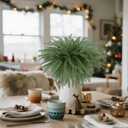 DR.DUDU 18" Norfolk Pine Branches for Vase Filler- 8 Pack Chritmas Greenery Stems, Real Touch Artificial Plants for Table Centerpieces Christmas Home Decor