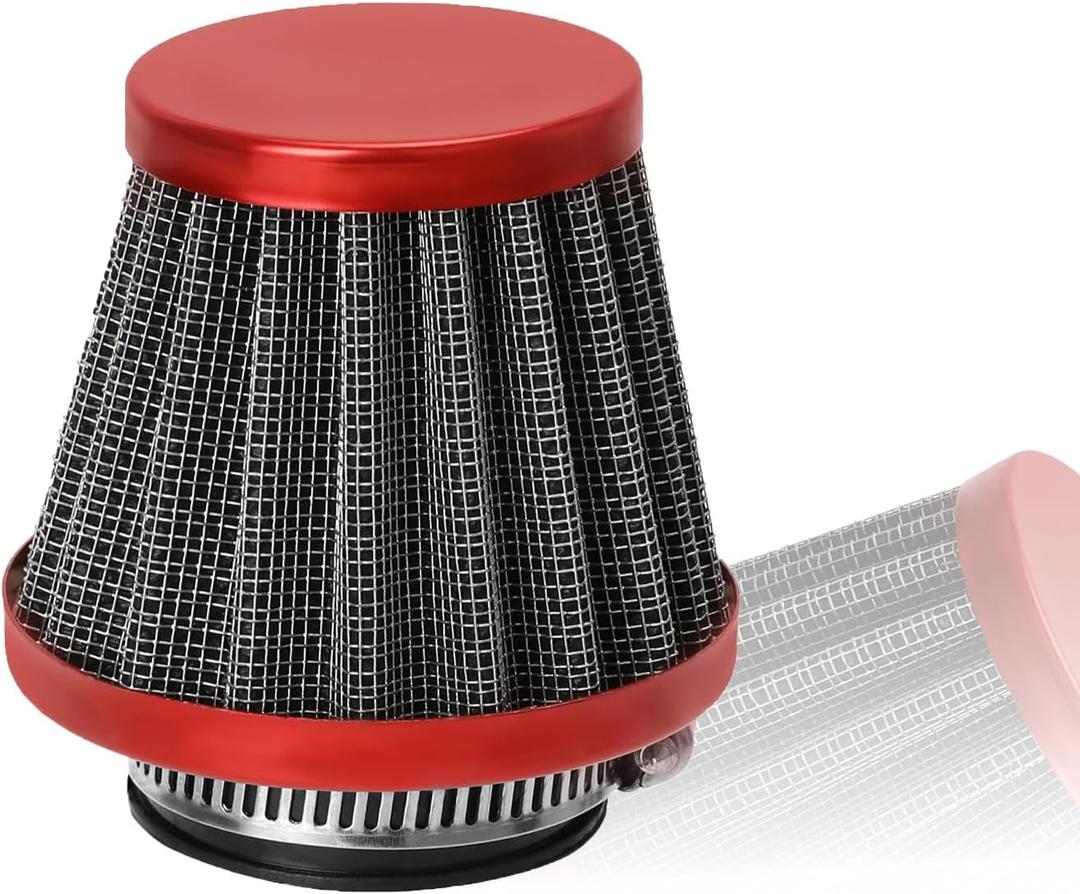 35mm Motorcycle Air Filter Compatible with 50cc 70cc 90cc 110cc 125cc Coolster Tao Tao Sunl Apollo Roketa X-pro Kymco Vitacci Peace Sports ATV Quad Go Kart Pit Dirt Bike Parts 1pcs