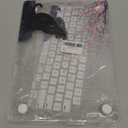 DTangLsm for MacBook Air 13 inch Case 2026 2025-2022 M5 M4 M3 M2 A3449 A3240 A3113 A2681 MacBook Air M5 Case, Clear Cat Plastic Hard Shell Cover for Mac Book Air 13.6 inch Case+Keyboard Skin,Black Cat