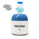 5200rpm mini Vortex Mixer Paint Shaker, Lab Vortex Shaker with Touch Function for Nail Polish, Eyelash Shaker, Tattoo Ink, Glue Adhesives and Test Tubes (Blue)