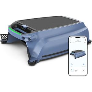 Solar Pool Skimmer Robot for Leaves, Debris Cleaning
2.5hr DC fast charge or 5-6hr solar charge, both run 20hrs. 6L capacity. Smart app & auto-return.