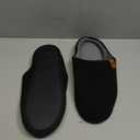 VeraCosy Men's Cozy Slip-on Slippers Corduroy Memory Foam Indoor House Shoes, 13-14