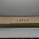 ZSTARR PVC Light Gap Blockers for Window Shades White 58'' 2pcs