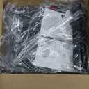 Inclined File Organizer for Desk, 7-Section Vertical File Folder Holder Office Desk Organizer Metal Rack File Wire Mesh Desktop Document Sorter for Office School Classroom Home (Black)