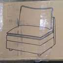 Vesgantti 108" U Shaped Sectional Couch, Comfy Cloud Modular Sectional Sofa with 2 Ottoman Deep Seat Chenille Modern Cloud Sofa, Modular Sofas for Living Room, Bedroom and Apartment, Black