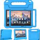 Kids Case for 10 Inch Tablet(13th/11th Generation, 2023/2021 Release) - Durable Shockproof Protective Cover with Screen Protector for 10/10 Plus/HD 10 Tablet, Not for iPad Samsung Tablet, Blue