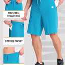 baleaf Men's Mountain Bike Shorts 4D Padded Loose-fit MTB Cycling Lightweight Bicycle Biking Shorts Zipper Pockets (L)