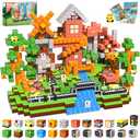 Magneverse 150 PCS Magnetic Blocks - Building Block for Kids Ages 4-8, Magnet Blocks Cubes for Boys Girls, STEM Educational Stacking Magnet Toy for 3 4 5 6 7 8 9 10 11 12 Christmas Birthday Gifts 2 Pack