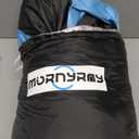 MORNYRAY Waterproof Car Cover All Weather Snowproof UV Protection Windproof Outdoor Full car Cover, Universal Fit for Sedan (Fit Sedan Length 194-206 inch, Blue)