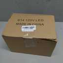 Meconard 48 Pack S14 LED String Light Bulbs, 1 Watt Shatterproof Replacement Bulbs for Patio Outdoor Sting Lights, E26 Medium Screw Base, Warm White 2200K, Non-Dimmable