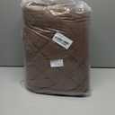 vctops Faux Fur Couch Cover for Dogs Fuzzy Pet Couch Covers for Sofa Checkered Dog Couch Covers for 3 Cushion Couch Sofa Pet Friendly Non Slip Sofa Cover Pet Blanket (Coffee,28"x94")