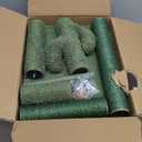 37.4" Cactus Cat Tree Tower with Twin Cat Condos for Indoor Cats, All-in-One Activity Center with Cat Scratching Post Cozy Sleeping Perch Hammock and Toy Balls,Green