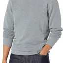 Amazon Essentials Men's Fleece Crewneck Sweatshirt (Light Grey Heather,3XL-Big Tall)