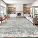 zesthome 10x14 Area Rugs for Living Room, Non-Slip Backing Washable Rug, Modern Abstract Area Rug, Stain Resistant Rugs for Bedroom, Ultra-Thin Large Area Rugs, Area Rug 10x14