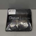 CozyLux Satin Fitted Sheet Twin Size, Light Grey Silky Satin Bed Fitted Sheet Only with Silky Microfiber, Deep Pocket, Single Bottom Sheet Sold Separately, Breathable, Smooth and Soft
