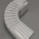 Gutter Downspout Elbow-Rain Gutter Downspout Extension High (3x4 "A" Style-90)
