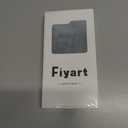 Fiyart Designed for iPhone 16 Case Cute Flowers with Strap Soft TPU Phone Cover Protective Camera Lens Protection for Women Men Floral Bumper with Stand 6.1"-Blue