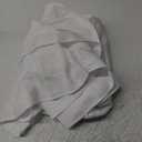 Oval Tablecloth 60x120 Inch Polyester Fabric Table Cloth Solid White Heavy Duty Table Cover Washable for Dinning Kitchen Home Party