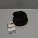 Baruisi Short Curly Black Wigs for Women Synthetic Natural Wavy Costume Cosplay Party Wig,Black