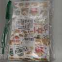 Christmas Treat Bags, 50 PCS Christmas Drawstring Gift Bags, Small Xmas Gift Bag, 6x9 Inch Plastic Candy Goodie Cookie Gift Bag Drawstring for Xmas Holiday Gifts Wrapping Party Favors Supplies