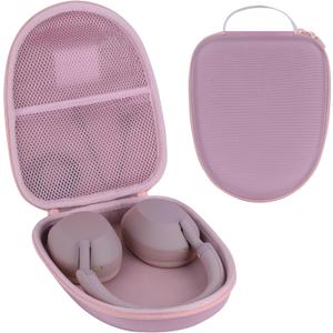 Hard Case Replacement for Sony WH-1000XM6,WH-1000XM5, WH-1000XM4, WH-1000XM3 Noise Canceling Headphones, Portable Travel Headphone Cases (Pink Case)