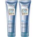 L'Oreal Paris Sulfate Free Shampoo and Conditioner for Curly Hair, Lightweight, Anti-Frizz Hair Care with Coconut Oil, EverPure, 8.5 Fl Oz, Set of 2 (Packaging May Vary)