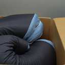 EHEYCIGA Orthopedic Dog Beds for Large Dogs, Waterproof Memory Foam Large Dog Bed with Sides, Non-Slip Bottom and Egg-Crate Foam Pet Couch Bed with Washable Removable Cover, Washed Blue
Blue,Grey Dog Bed