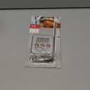 Taylor Programmable Instant Read Wired Probe Digital Meat Food Grill BBQ Cooking Kitchen Thermometer with Alarm, White