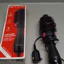REVLON One-Step Volumizer Hair Dryer and Styler with Improved Motor  Easy Salon-Style Blowouts  Less Frizz, More Shine, and Reduced Heat Damage, for all Hair Types and Lengths (Black) (1.0 VOLUMIZER UPDATED MOTOR LIFE)