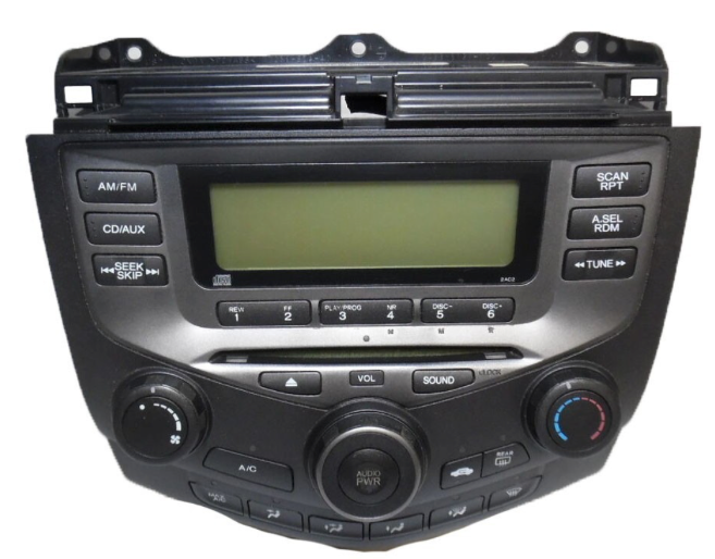 03 04 05 06 HONDA Accord Radio Stereo CD Player 2AC2 Manual Temp Climate Control