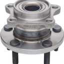 TUCAREST 512335 x2 (Fits AWD Vehicles Only) Rear Wheel Bearing and Hub Assembly Compatible with 2007 08 09 2010 Fo-rd Edge /2007-2010 Li-ncoln MKX [5 Stud Hub]