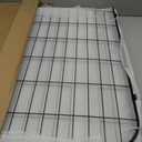 AMAGABELI 10 Panels 32 in(H) X 25 ft(L) Decorative Garden Fence Gate,No Dig Dog Fence Outdoor for Yard,Rustproof Tall Garden Fencing Animal Barrier Metal Wire Panel Border for Flower Bed,Patio