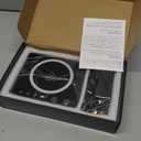 Mug Warmer Cordless 180 Min Battery Life - 10000mAh Portable Charger, Wireless Coffee Cup Warmer for Desk, 3 Temp Settings, Smart Candle Heat Plate for Home, Office, Travel, Camping & Gifts for Men