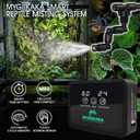 Reptile Smart Mister, Reptile Humidifiers Misting System Automatic with Timer, Terrariums Humidifier with 360Adjustable Misting Nozzles, Spray Kit for Rainforest Plants Amphibian