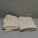 10ft x 10ft Beige Backdrop Curtains for Wedding Birthday Baby Shower Photography Backdrop Fabric Curtains Drapes Home Window Decorations Rod Pocket Light Filtering Window Drapes,5ft x 10ft, 2 Panels