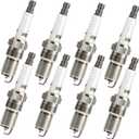 Iridium Spark Plugs 8 Pack 7164 TR55IX Compatible with 1997-2010 Ford F150 V8 4.6 5.4, Ford Expedition Explorer Mustang, Cadillac, Chevy, GMC, Lincoln, Buick, Mercury Vehicles 4.1-8.1L