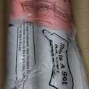 Windyun 4 Pack Kids Teepee Tent for Slumber Party with Mattress and Lights, Sleepover Tents for Girls Boys Indoor Outdoor Cotton Teepee with Airbed Tray Blanket Birthday Party Supplies(White)