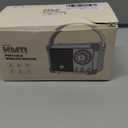 Baolira Retro Bluetooth Speaker, Portable Wireless Speaker with Crystal Clear Stereo Sound, Retro Decor for Bedroom Office Kitchen, Birthday Gifts Ideas for Women Men Teens (Green)