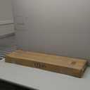 White Cordless Faux Wood Blinds for Windows with 2 in. Slats 301/2x48