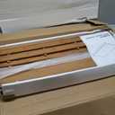 Gashell Wire Shelf Covers, Bamboo Wire Rack Covers for Pantry, Closet (5pcs, 30" W x 12" D)