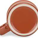 Camco Life is Better at The Campsite Ceramic Coffee Mug - Microwave and Dishwasher Safe - Features Red Background with Retro RV My Happy Place Design - Coffee Cup Holds 14oz. (53472)