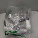 Heated Blanket Electric Throw Size 50''x60'' with 9 Heating Levels, 1-10 Hour Auto Shut Off, Machine Washable, Flannel & Sherpa Double-Sided Soft Warming Blanket for Couch, Bed, Office - Light Grey