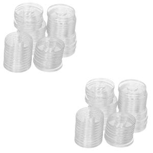 TOPPERFUN 50 pcs Flat Washers High-Temperature Resistant Insulating Gaskets for Shower Handle Installation Vinyl Screw Washers for Repairs and Replacements