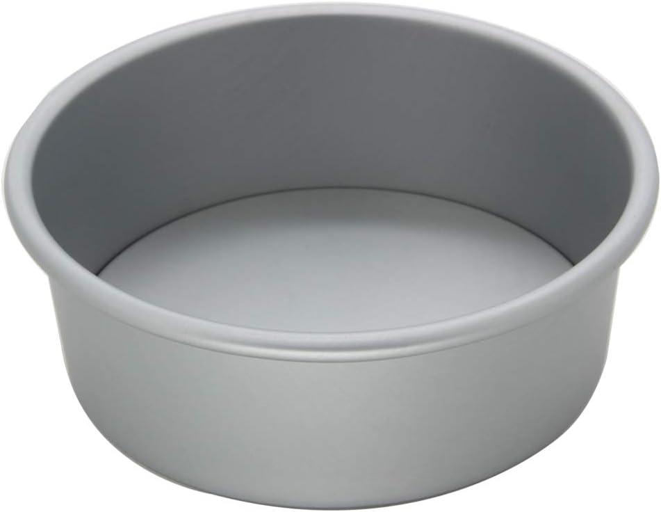 Othmro 1 Pack Bakeware Round Cake Pan 10x4x8.5 with Removable Loose Bottom Quick Release Coating Bakeware for Oven and Instant Pot Cake Baking