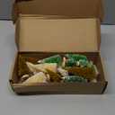 Desktop Miniature Pine Tree Tabletop Christmas Tree Small Pine Tree Decor Christmas Tree Toppers 30pcs(Silver/Gold/Green 30pcs)