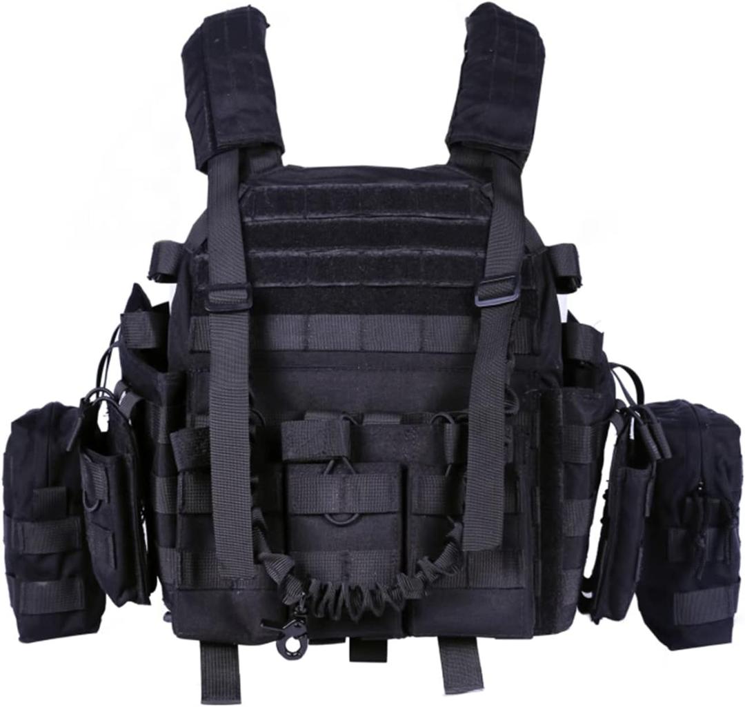 Greencity CamocityTactical Vest Molle Vest for Airsoft Combat for Men
