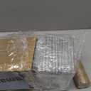 ZORRITA 50 Pack 5 Inch Paper Charcuterie Boxes with Clear Lids, Square To Go Cake Slice Containers Small Kraft Bakery Boxes for Dessert, Cookies, Sandwich, Strawberries (Brown)