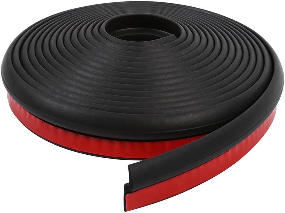 Z Shape Rear Window Rubber Seal Weather Strip, Door Seal Protector for Car Convertibles