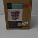 Sorbus Acrylic Makeup Organizer - Organization and Storage Case for Cosmetics Make Up & Jewelry - Big Clear Makeup Organizer for Vanity, Bathroom, College Dorm, Closet, Desk (4 Large, 2 Small Drawers) (Pink)